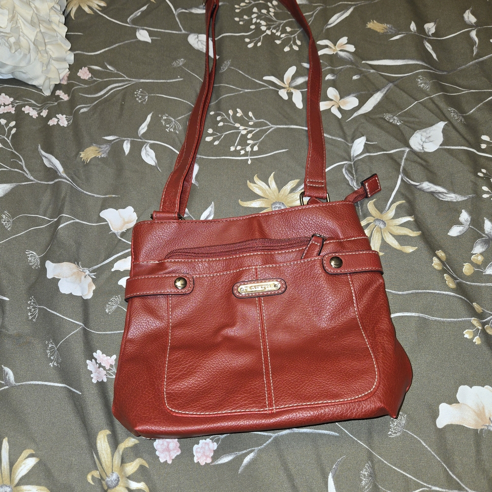Rosetti Red Crossbody Bag Adjustable Shoulder Strap